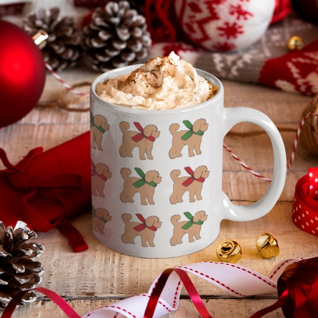 Mug Doodé Chien Chien Chien Noël (Yummy hot chocolate anyone?)