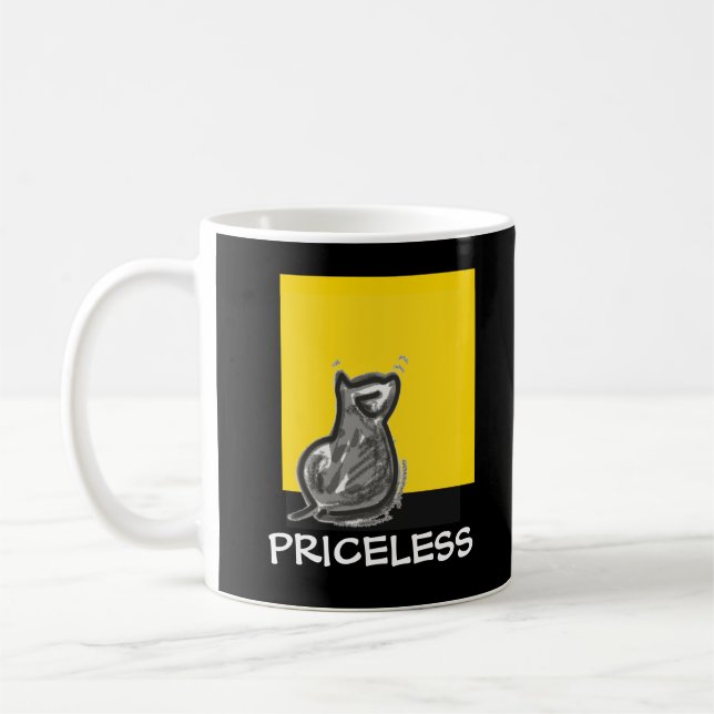 Mug Doodle de chat (Gauche)
