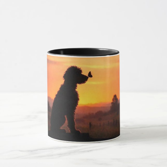 Mug Doodle et Papillon Café Beau (Centre)