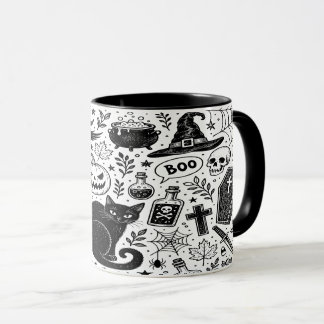 Mug Doodle Halloween