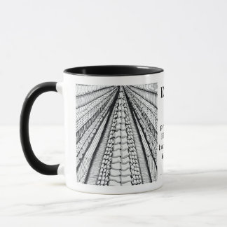 Mug Doodle Moderne avec Citation sur la Perspective et