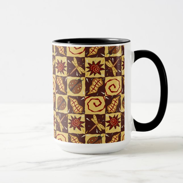 Mug Doodles d'automne (Droite)