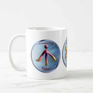 Mug Doodling sur le symbole de l'objet