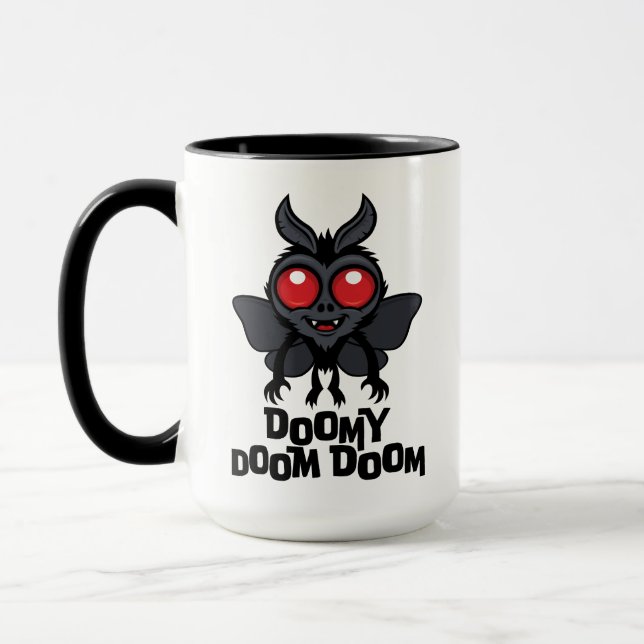 Mug Doomy Doom Doom Mignon Cryptide Mothman (Gauche)