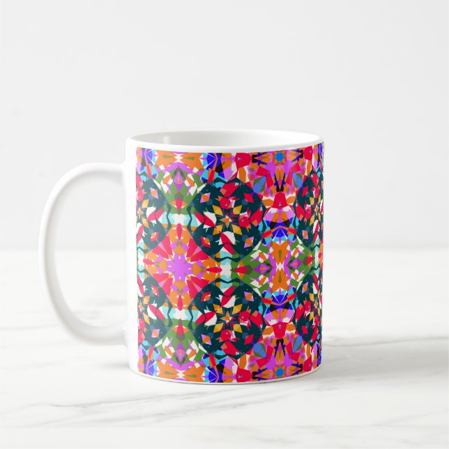 Mug Dopamine DHD Boost Positivity Motif coloré (Gauche)