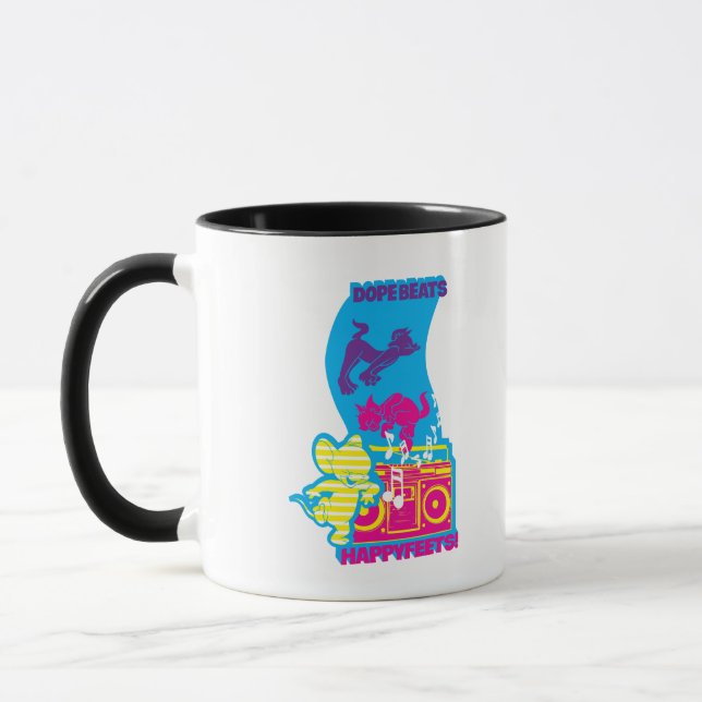 Mug Dope bat les pieds heureux (Gauche)
