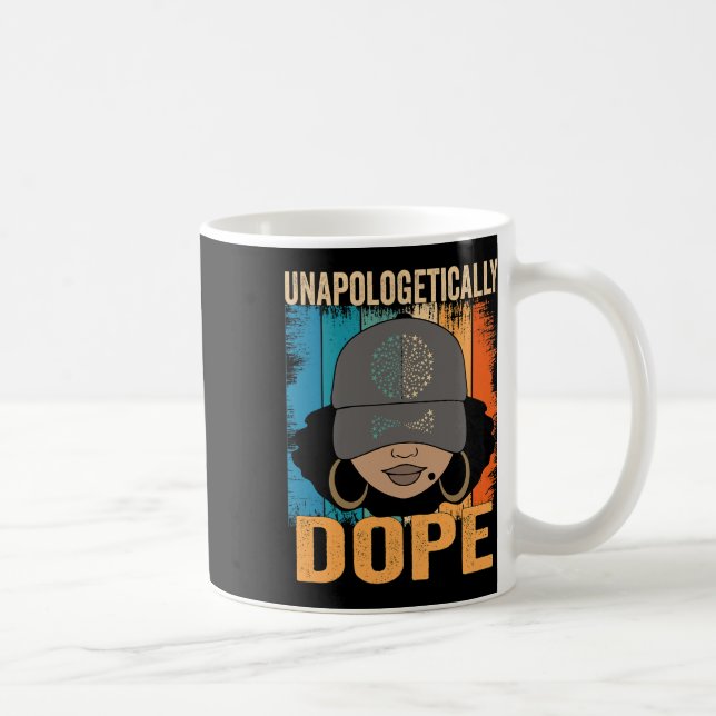 Mug Dope Femmes Noires Mois de l'histoire Junet1 (Droite)