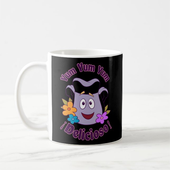 Mug Dora L'Explorateur Sac À Dos Yum Yum Delicioso (Gauche)