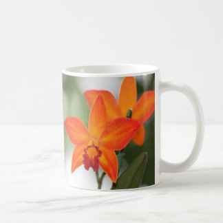 Mug d'orchidées tropicales