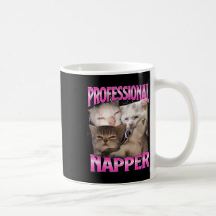Mug Dormeuse professionnelle Chat endormi drôle Chats