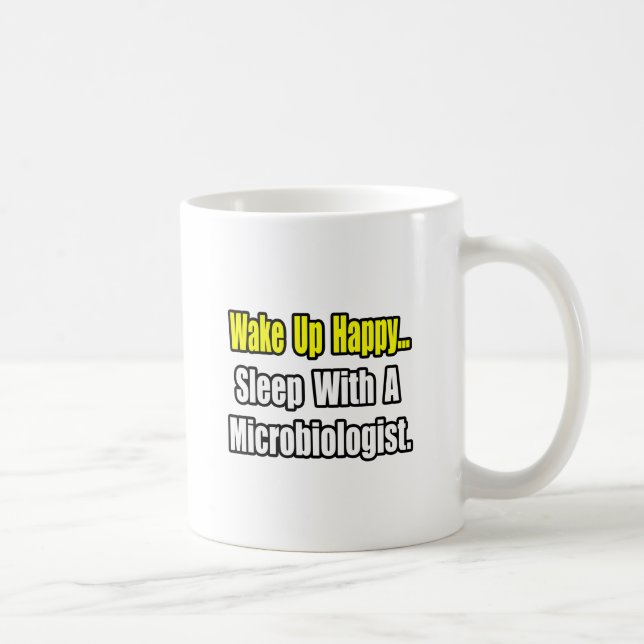 Mug Dormez avec un microbiologiste (Droite)