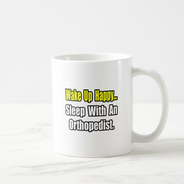 Mug Dormir avec un orthopédiste (Droite)