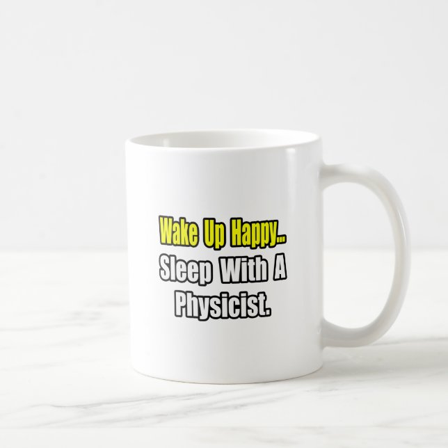 Mug Dormir avec un physicien (Droite)