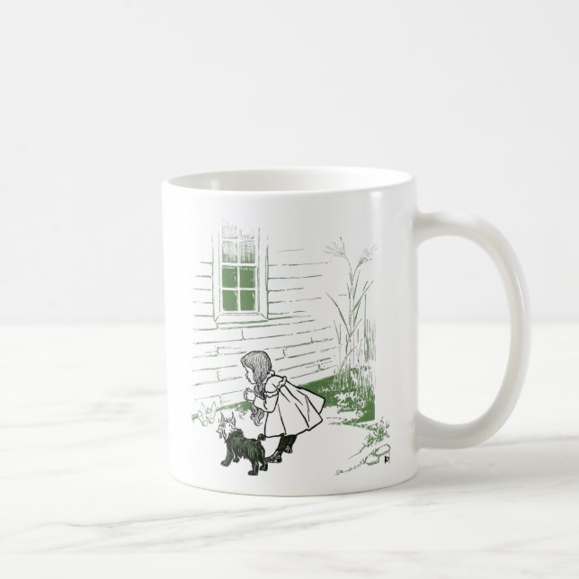 Mug Dorothy atterrit sur la sorcière méchante de l'Oue (Droite)