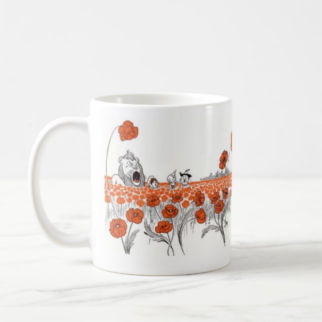Mug Dorothy et les pavots (Gauche)