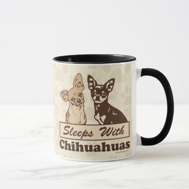 Mug Dors Avec Chihuahuas (Droite)