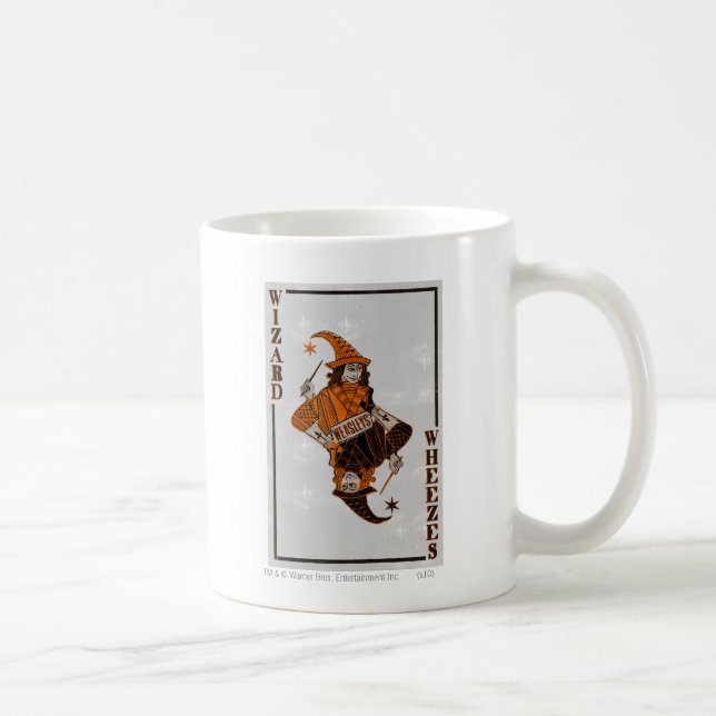 Mug Dos de carte des Weasley (Droite)