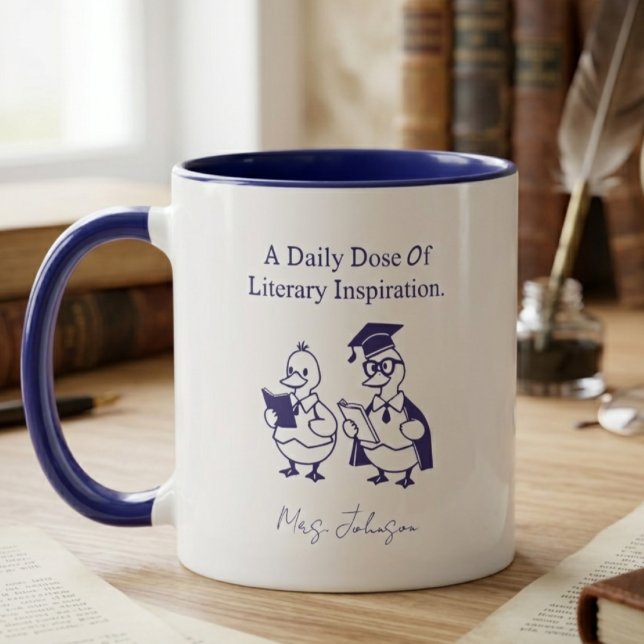 Mug Dose quotidienne d'inspiration littéraire Amateur  (Créateur téléchargé)