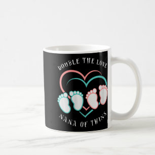 Mug Double Amour Femmes Nouvelle Nana Grand-mère de Ju