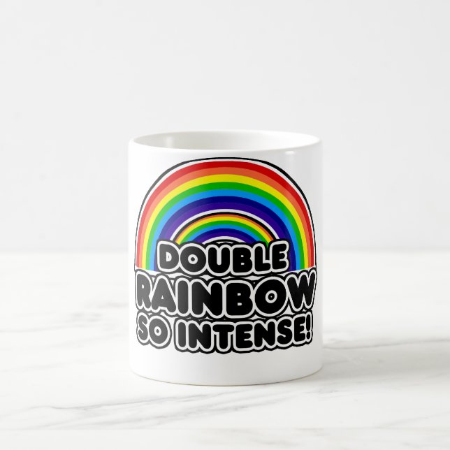 Mug Double arc-en-ciel si intense (Centre)