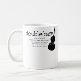 Mug Double Bass Definition Player Orchestra Bassist Fu