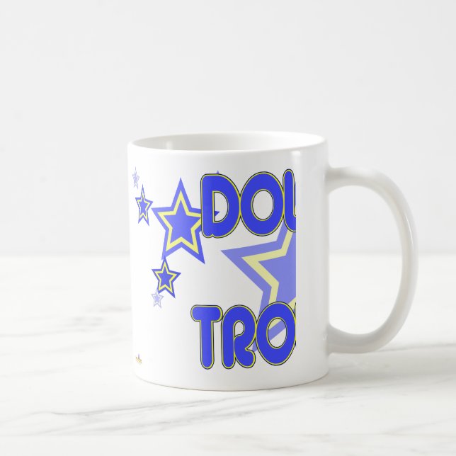 Mug Double difficulté Blue Yellow Stars Partie 1 (Droite)
