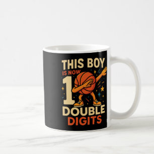 Mug Double Digits Sketll Garçon d'anniversaire Célébra
