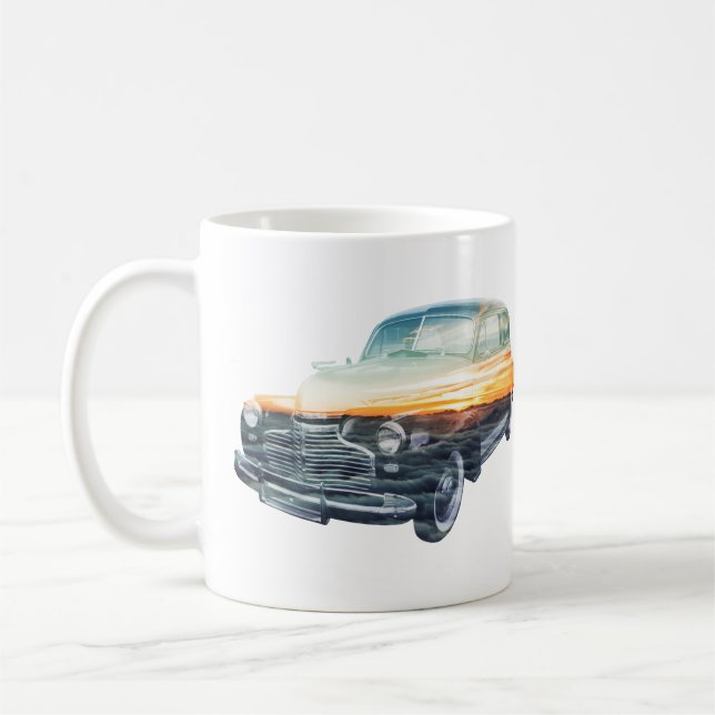 Mug double exposition du véhicule (Gauche)