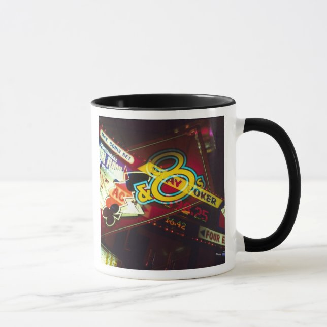 Mug Double exposition, intérieur Casino, Las Vegas, (Droite)