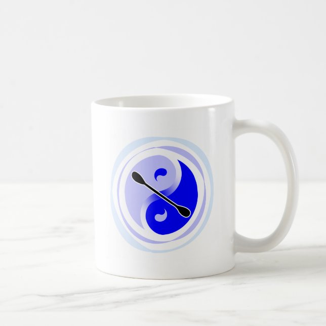Mug Double lame de Yin-Yang (Droite)