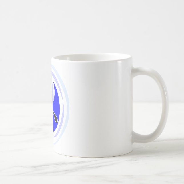 Mug Double lame de Yin-Yang (Droite)