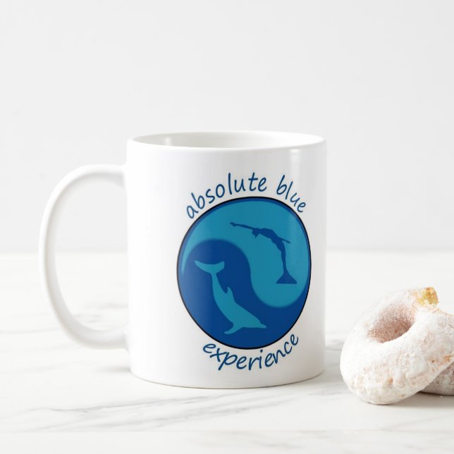 Mug Double Musique bleue (Avec donut)
