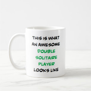 Mug double solitaire, génial