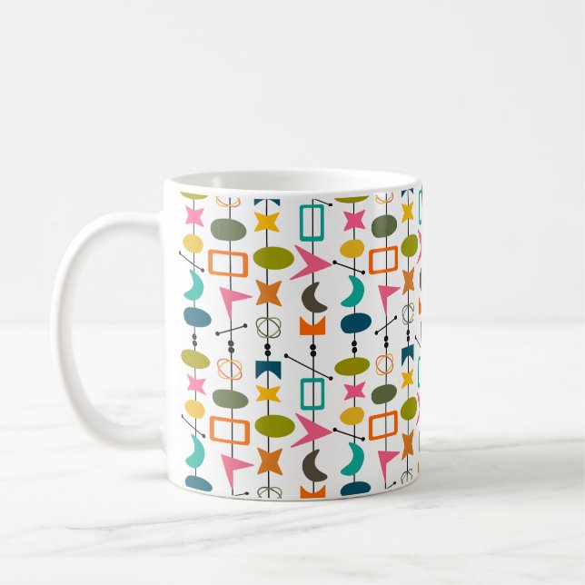 Mug Doubled Mid-Century Moderne Skewers (Gauche)