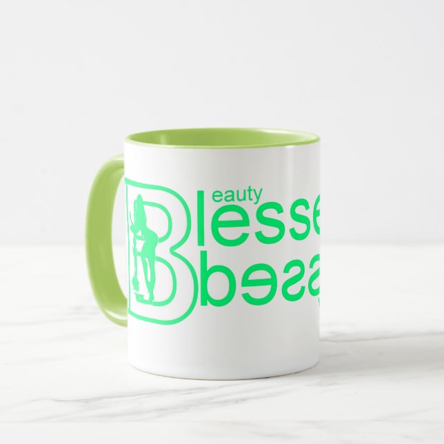 Mug Doublement béni (Devant gauche)