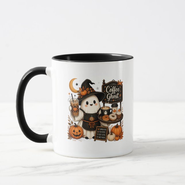 Mug Douce crewneck confortable Halloween  (Gauche)