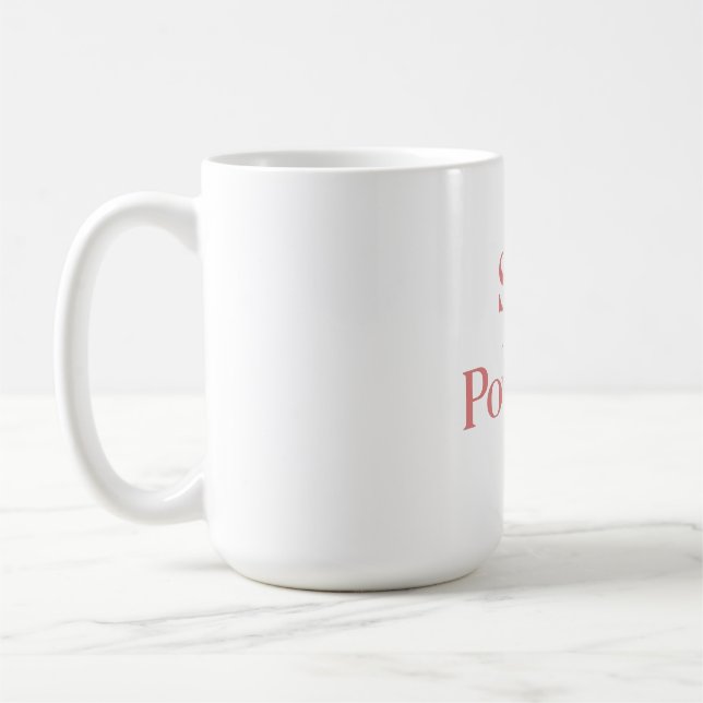 Mug Douce mais Puissante – T-Shirt à l'Esthétique Fémi (Gauche)