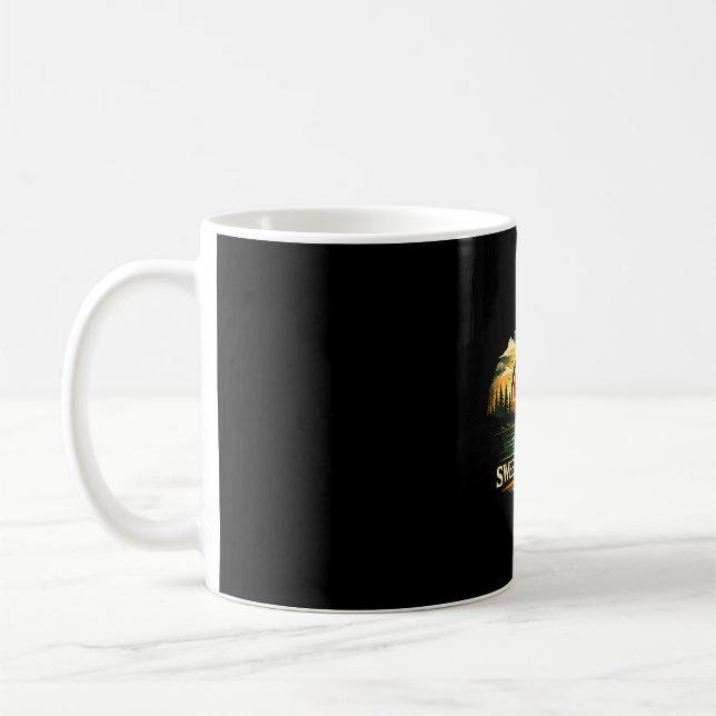 Mug Douces vibrations d'été pastèque coucher de soleil (Gauche)