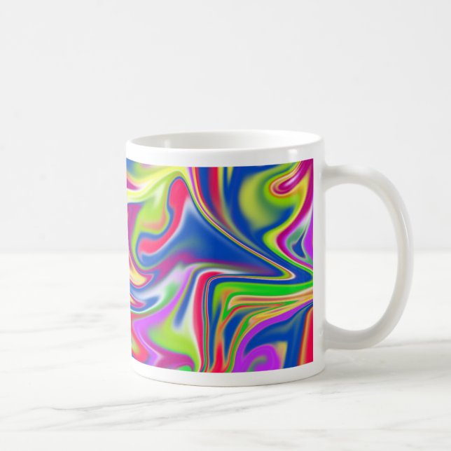 Mug "Douces Volutes : Le Délice de Bille en Bubble Gum (Droite)