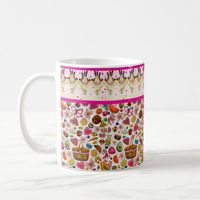 Mug Douceurs de pâtisserie mignonnes (Gauche)
