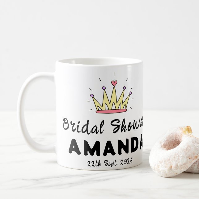 Mug Douche de mariée (Avec donut)