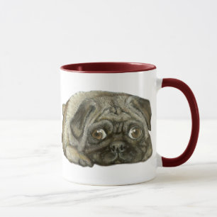 Mug Douillettement comme carlin