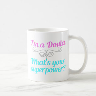Mug Doula Superhero