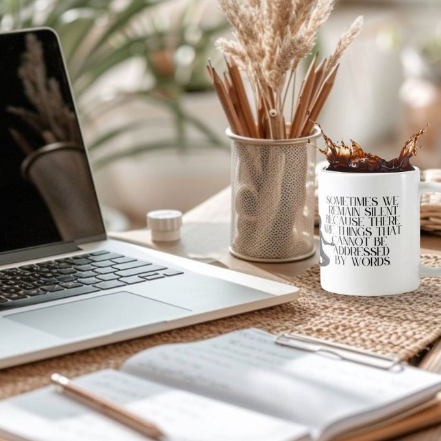Mug Douleur silencieuse - Conception de devis émotionn (Créateur téléchargé)