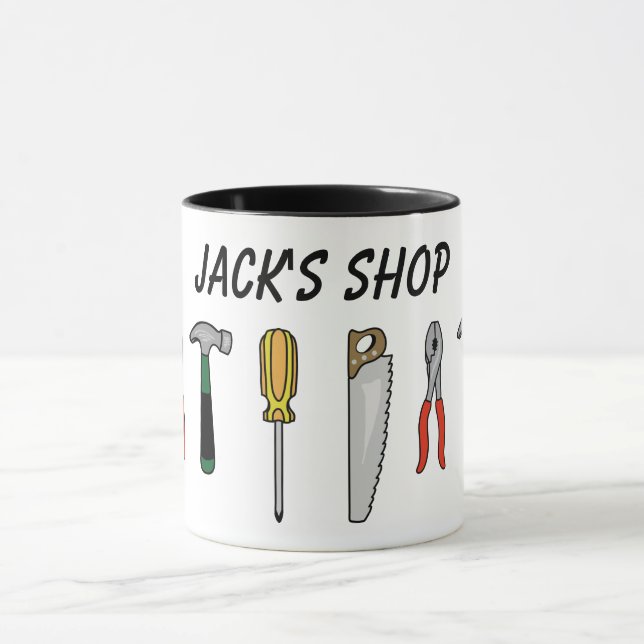 Mug d'outils personnalisés (Centre)