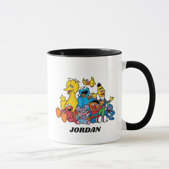 Mug Doux amis de la rue Sésame (Droite)