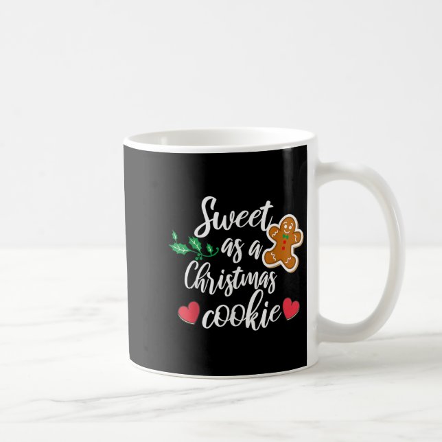 Mug Doux comme un biscuit de Noël - Biscuit, Noël (Droite)