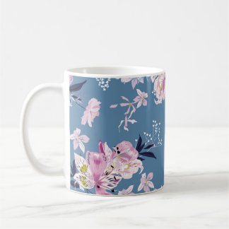 Mug Doux et délicat Fleur jardin fleuri wi