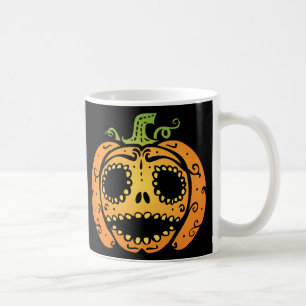 Mug Doux visage de citrouille d'Halloween