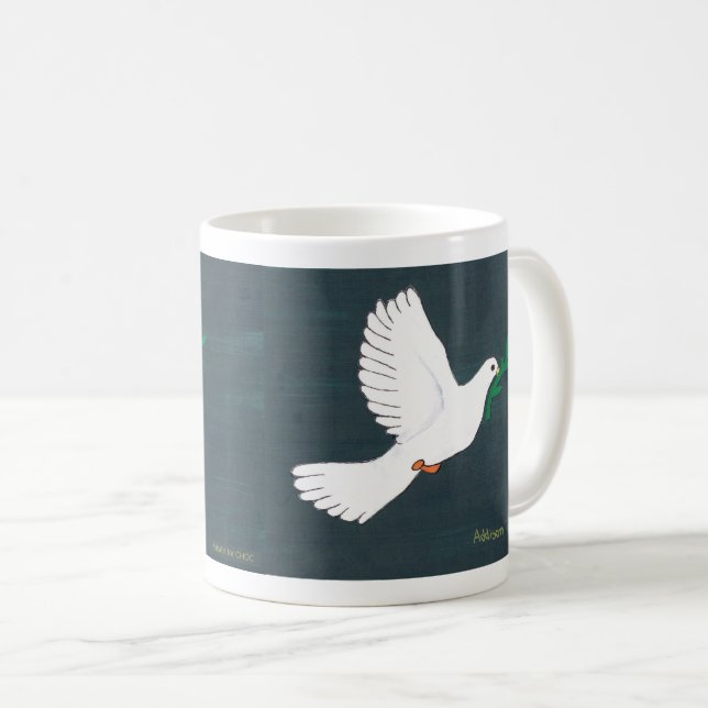 Mug Dove - Kids Art pour CHOC (Devant droit)